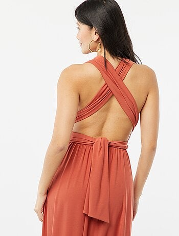 Vestido comprido multiposições