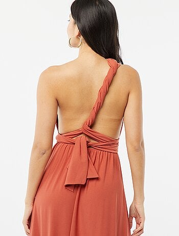 Vestido comprido multiposições