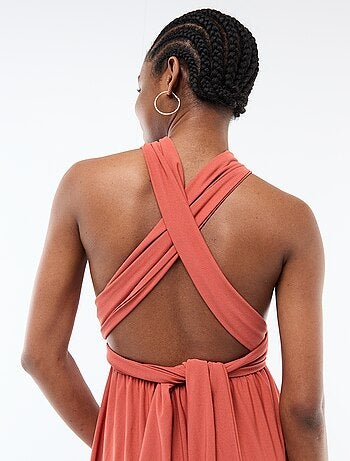 Vestido comprido multiposições