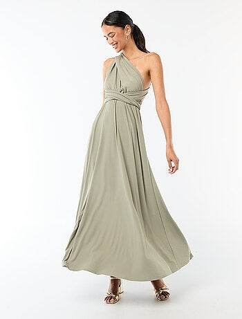 Vestido comprido multiposições