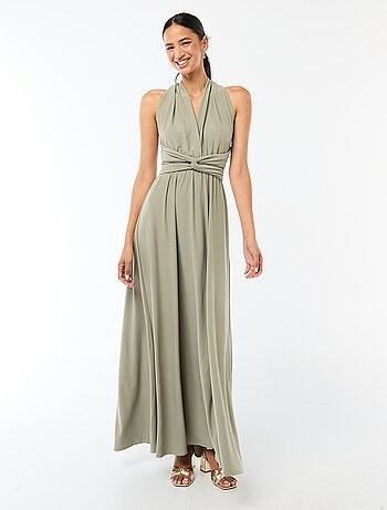 Vestido comprido multiposições