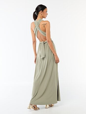 Vestido comprido multiposições