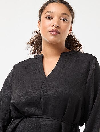 Vestido comprido 'Only carmakoma' liso