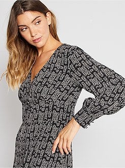 Vestido comprido - Kiabi