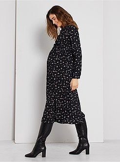 Vestido comprido - Kiabi