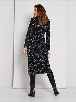 Vestido comprido - Kiabi