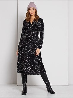 Vestido comprido - Kiabi