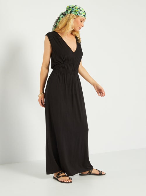 Vestido comprido - Kiabi