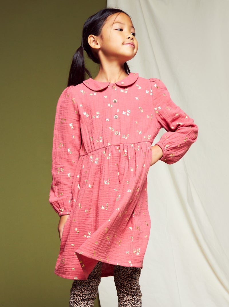 Vestido comprido ROSA - Kiabi