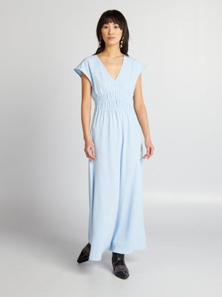 Vestido comprido sem mangas