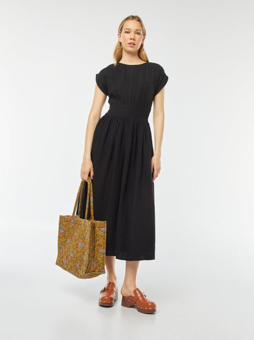 Vestido comprido sem mangas - Kiabi