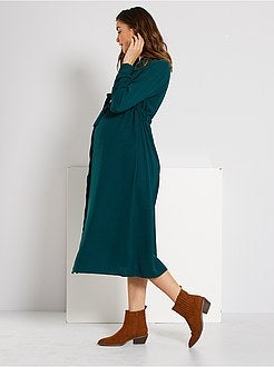 Vestido comprido - Kiabi