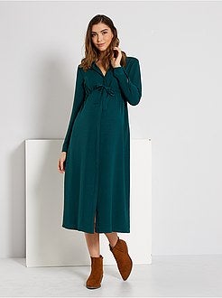 Vestido comprido - Kiabi