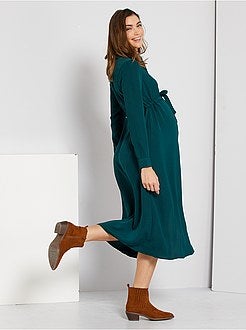 Vestido comprido - Kiabi