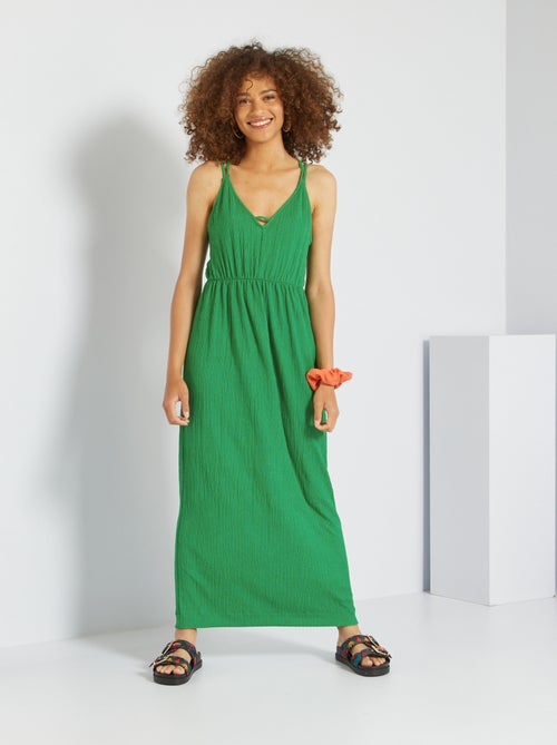 Vestido comprido - Kiabi
