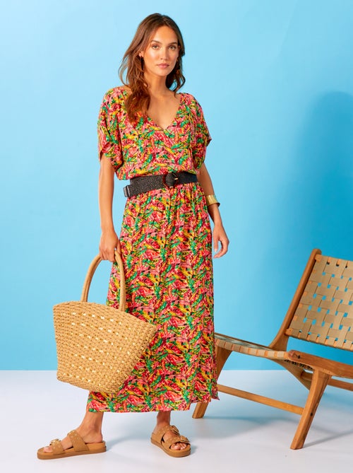 Vestido comprido - Kiabi