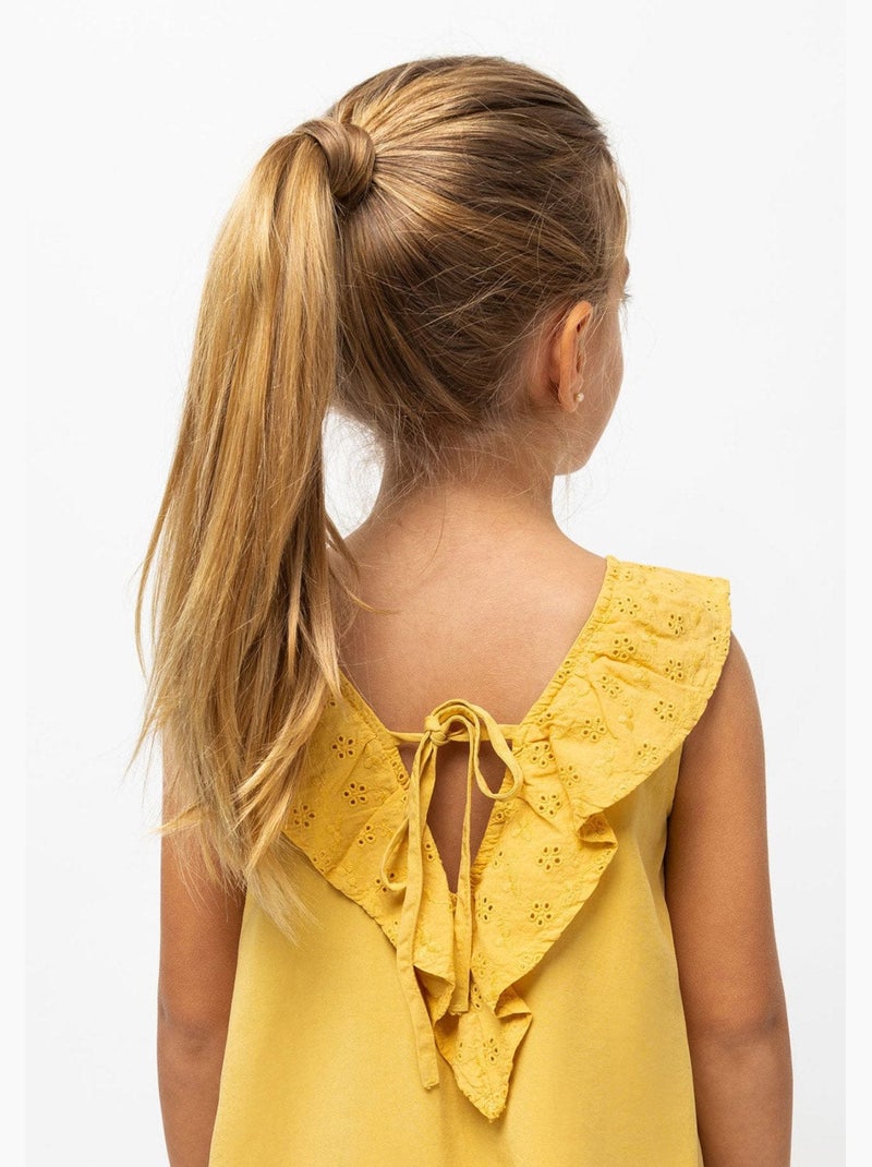 Vestido conguitos Amarelo - Kiabi
