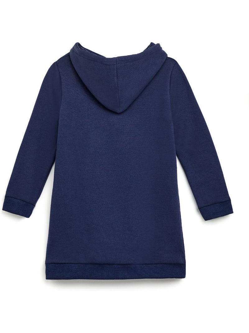 Vestido conguitos Azul-marinho - Kiabi