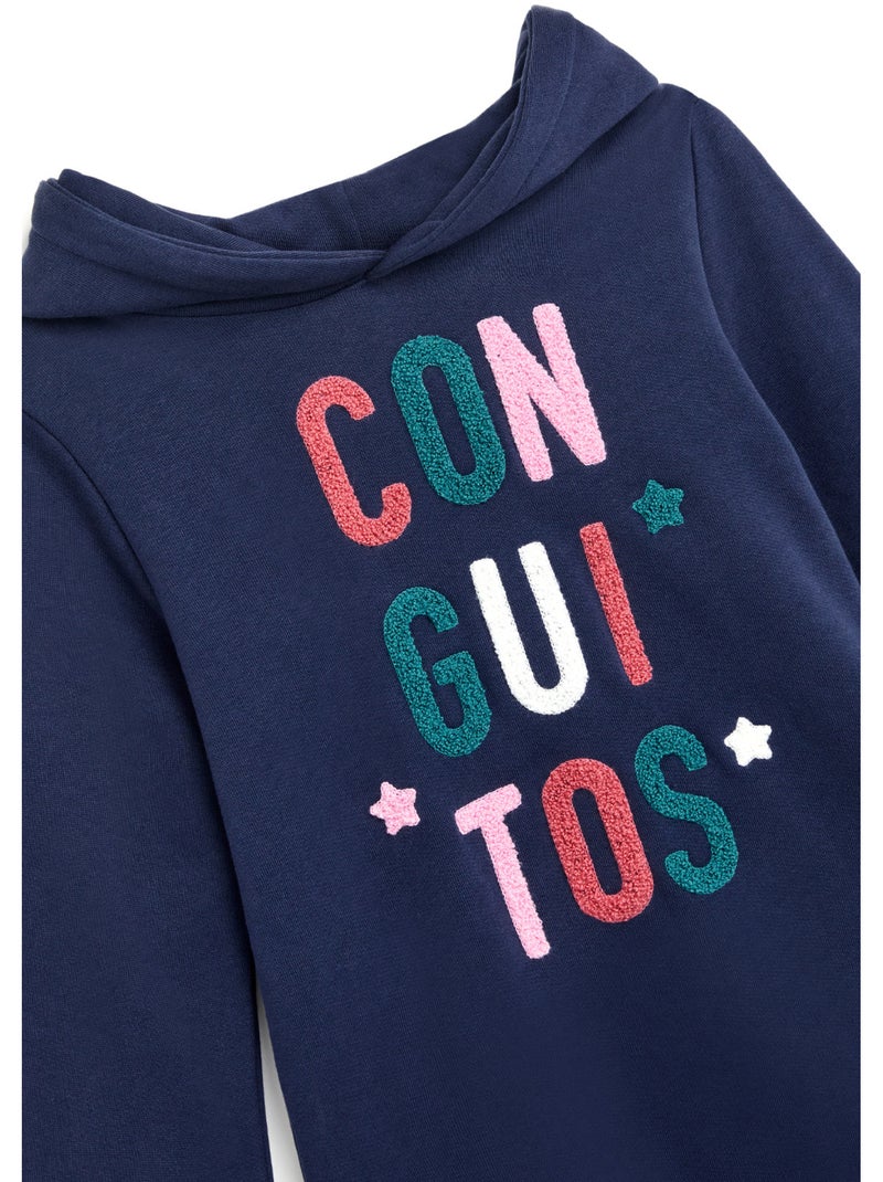 Vestido conguitos Azul-marinho - Kiabi