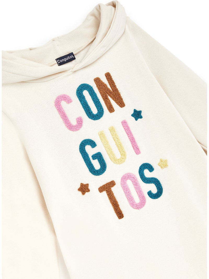Vestido conguitos Bege - Kiabi