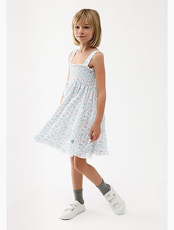 Vestido conguitos estampado mariposa