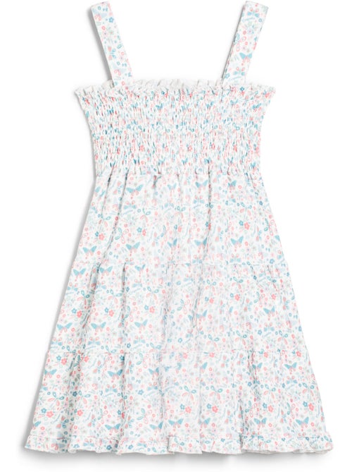 Vestido conguitos estampado mariposa - Kiabi