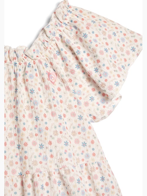 Vestido conguitos flower - Kiabi