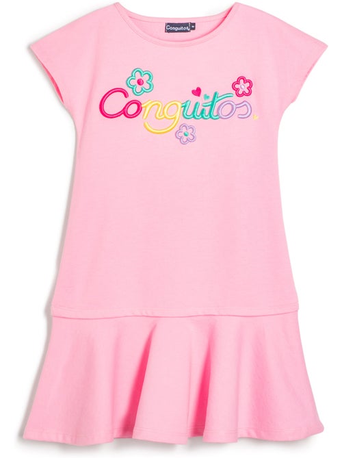 Vestido conguitos logo frontal vestido - Kiabi