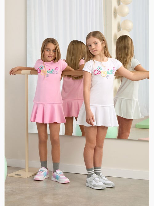 Vestido conguitos logo frontal vestido - Kiabi