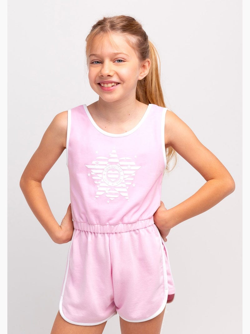 Vestido conguitos Rosa - Kiabi