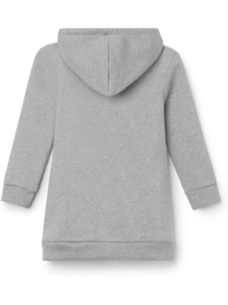 Vestido conguitos vestido sudadera con capucha Cinza-cinza - Kiabi