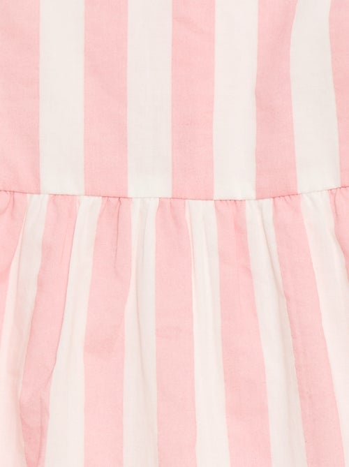 Vestido corte evasé sem mangas - Kiabi