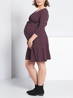 Vestido cruzado - Kiabi