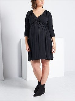 Vestido cruzado - Kiabi