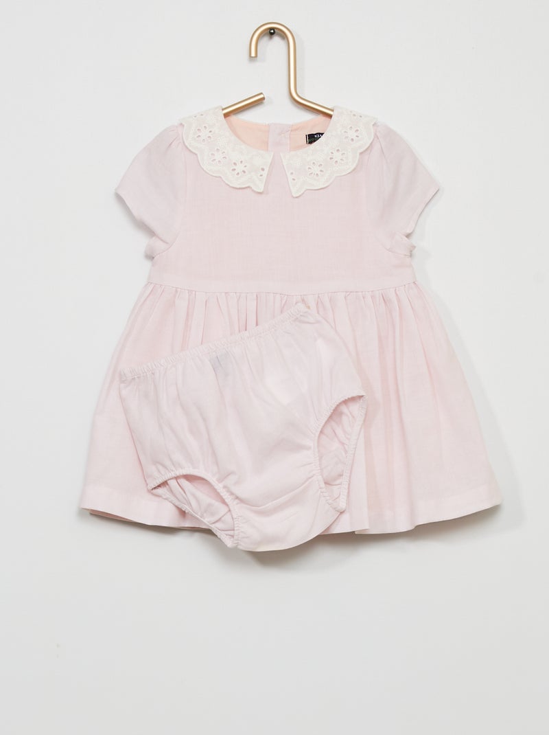 Vestido + cuecas Rosa - Kiabi