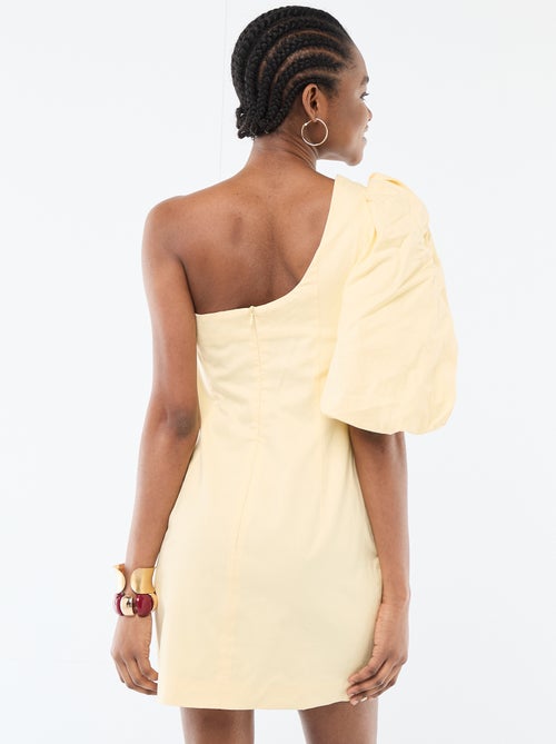Vestido curto assimétrico - Kiabi