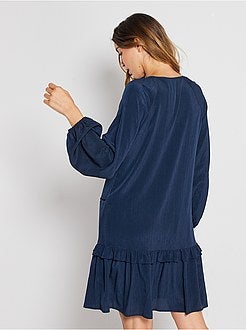 Vestido curto - Kiabi