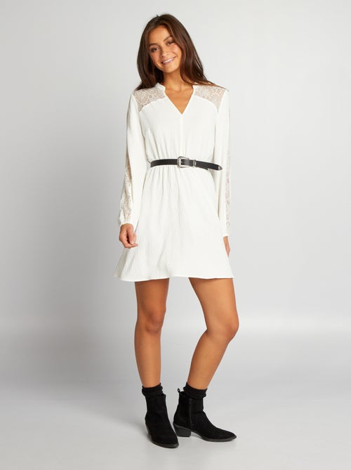 Vestido curto - Kiabi