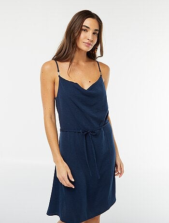 Vestido curto com cinto para atar 'JDY'