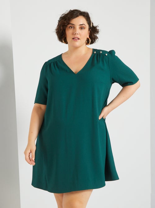Vestido curto com joias de fantasia - Kiabi