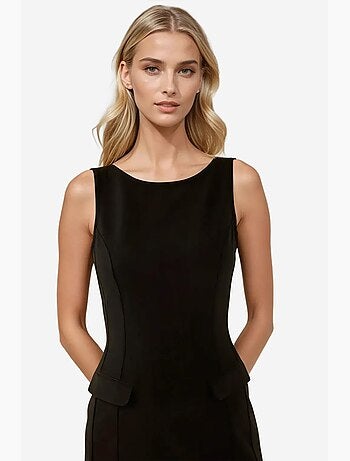 Vestido curto com volume feito à medida hiccup