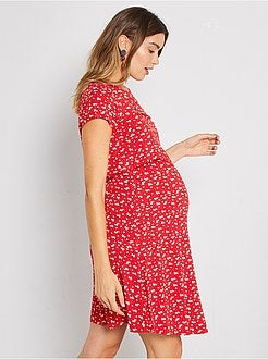 Vestido curto de amamentação - Kiabi