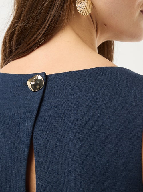 Vestido curto de cerimónia - Kiabi