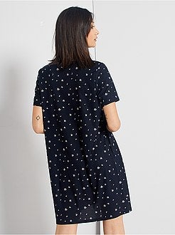 Vestido curto de conceção ecológica - Kiabi