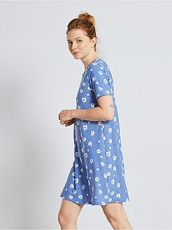 Vestido curto de conceção ecológica - Kiabi