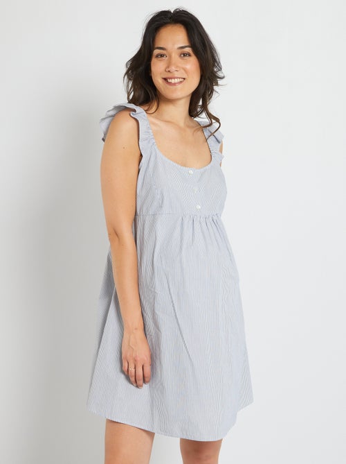 Vestido curto de grávida - Kiabi