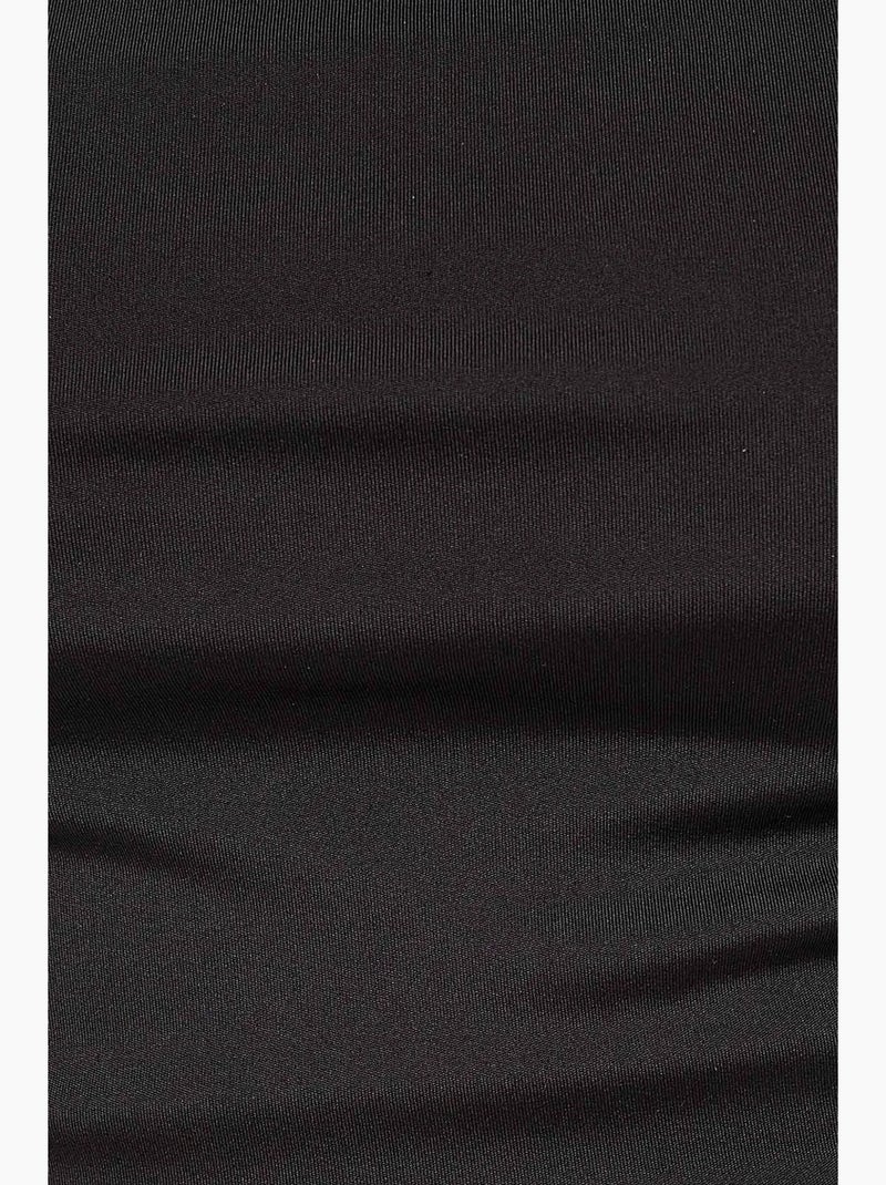Vestido curto de jersey assimétrico sem mangas hiccup Preto - Kiabi