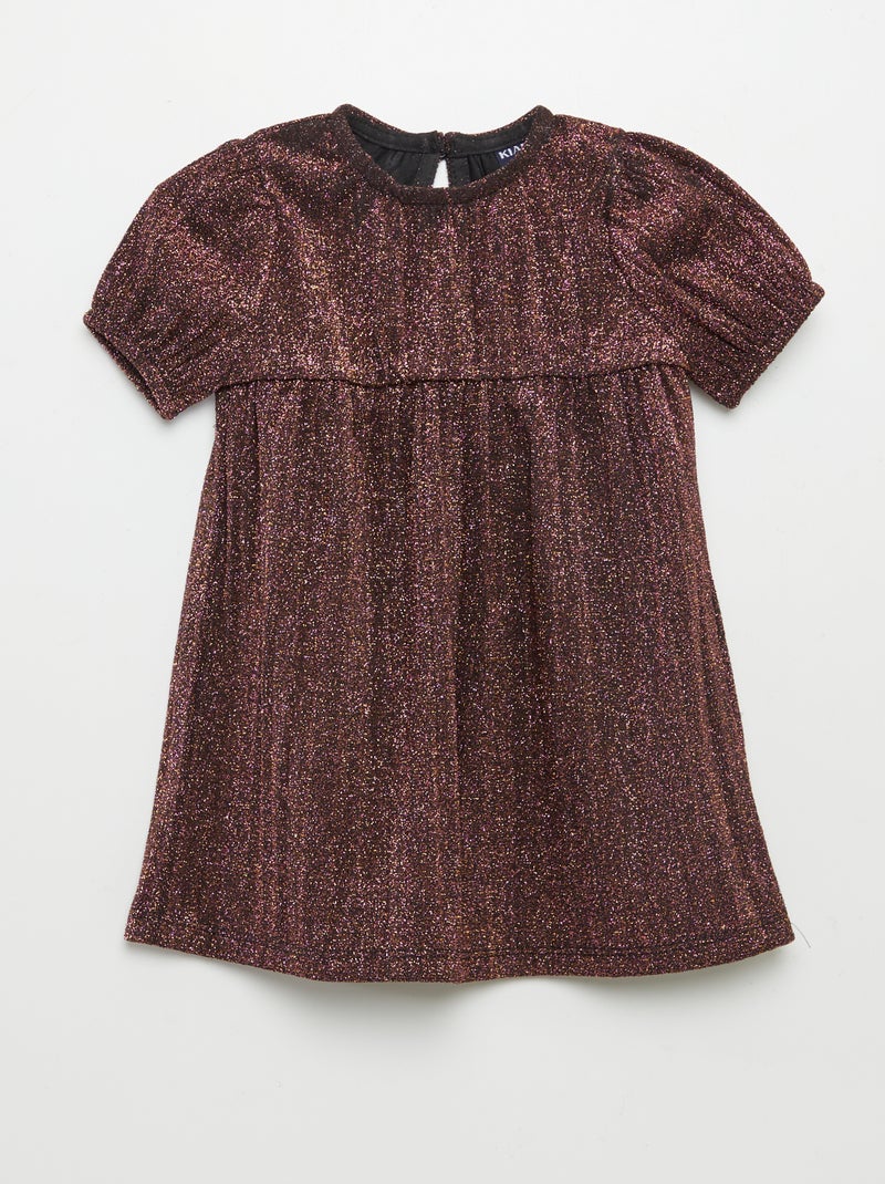 Vestido curto de malha matizada VIOLETA - Kiabi