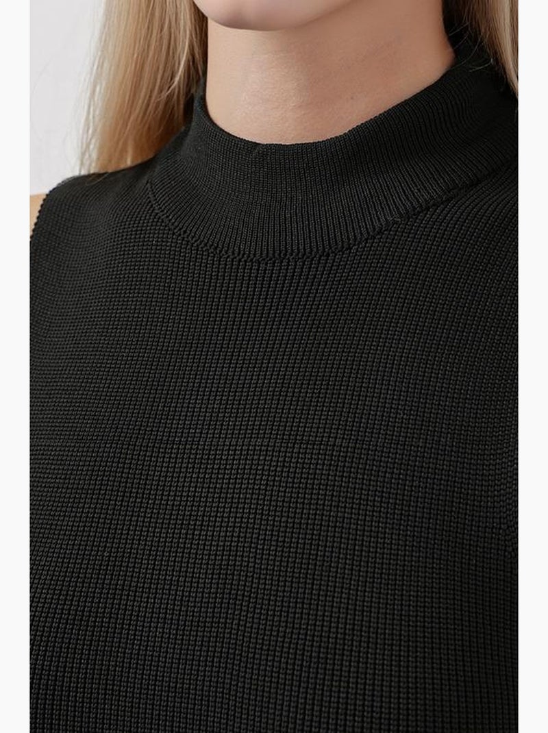 Vestido curto de malha sem mangas bdart Preto - Kiabi