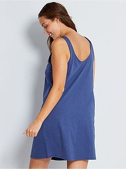 Vestido curto 'éco-conception' - Kiabi